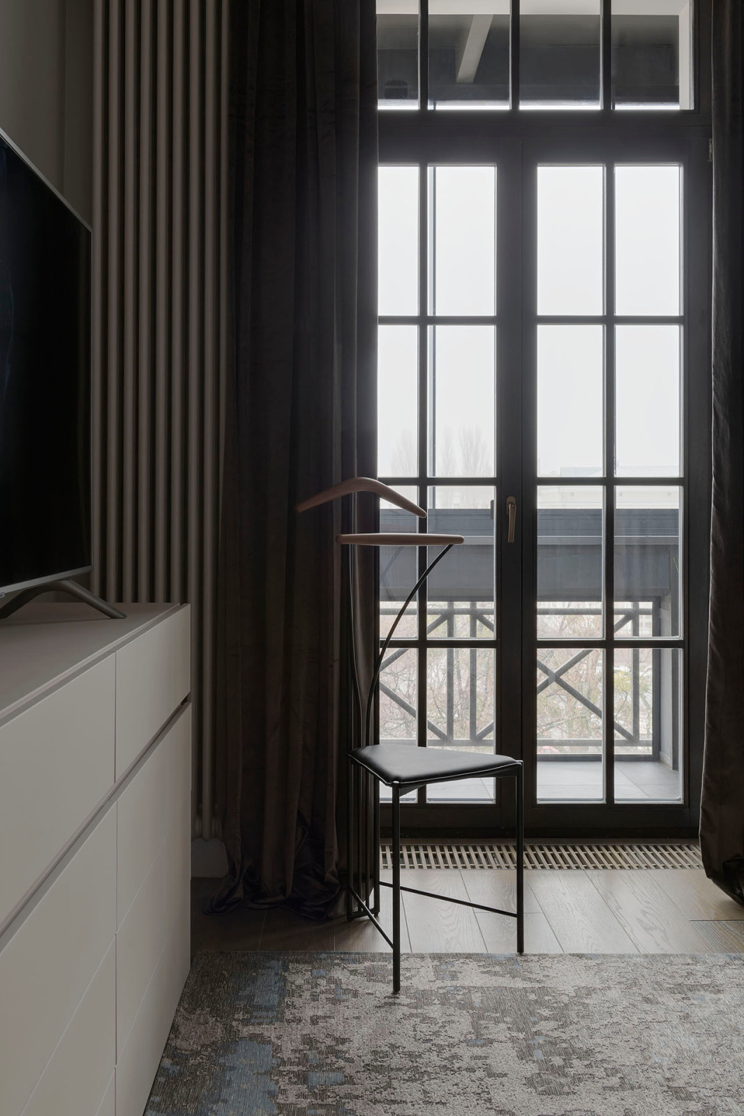 Houzz Украина: Квартира в центре Киева с настоящим камином