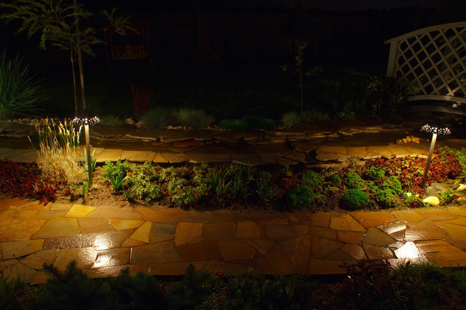 Ландшафтное освещение