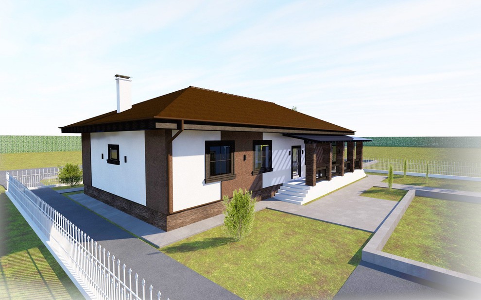 Дом охотника (готовый проект)