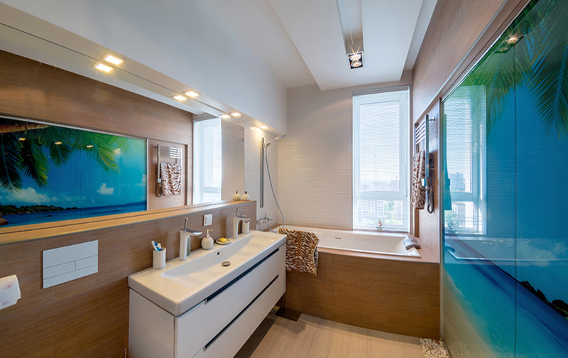 Дизайн квартиры в Уфе площадью 140 м2