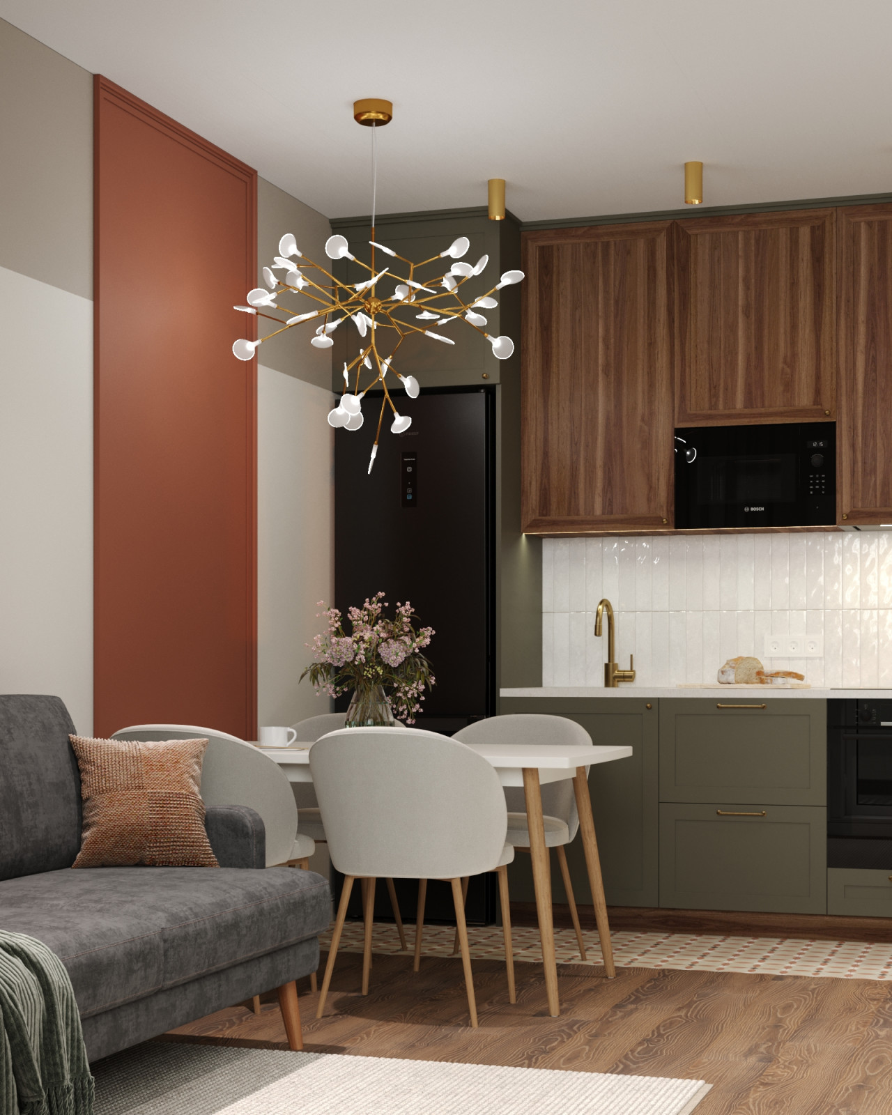 Обложка проекта: Дизайн проект квартиры 47,1 кв.м