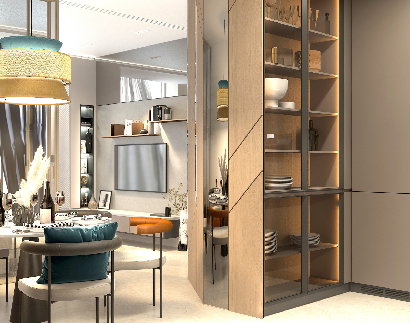 Дизайн интерьера апартаментов в Крму