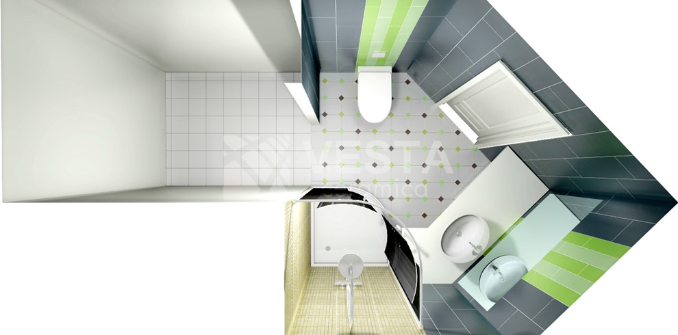 3D-проекты ванных комнат