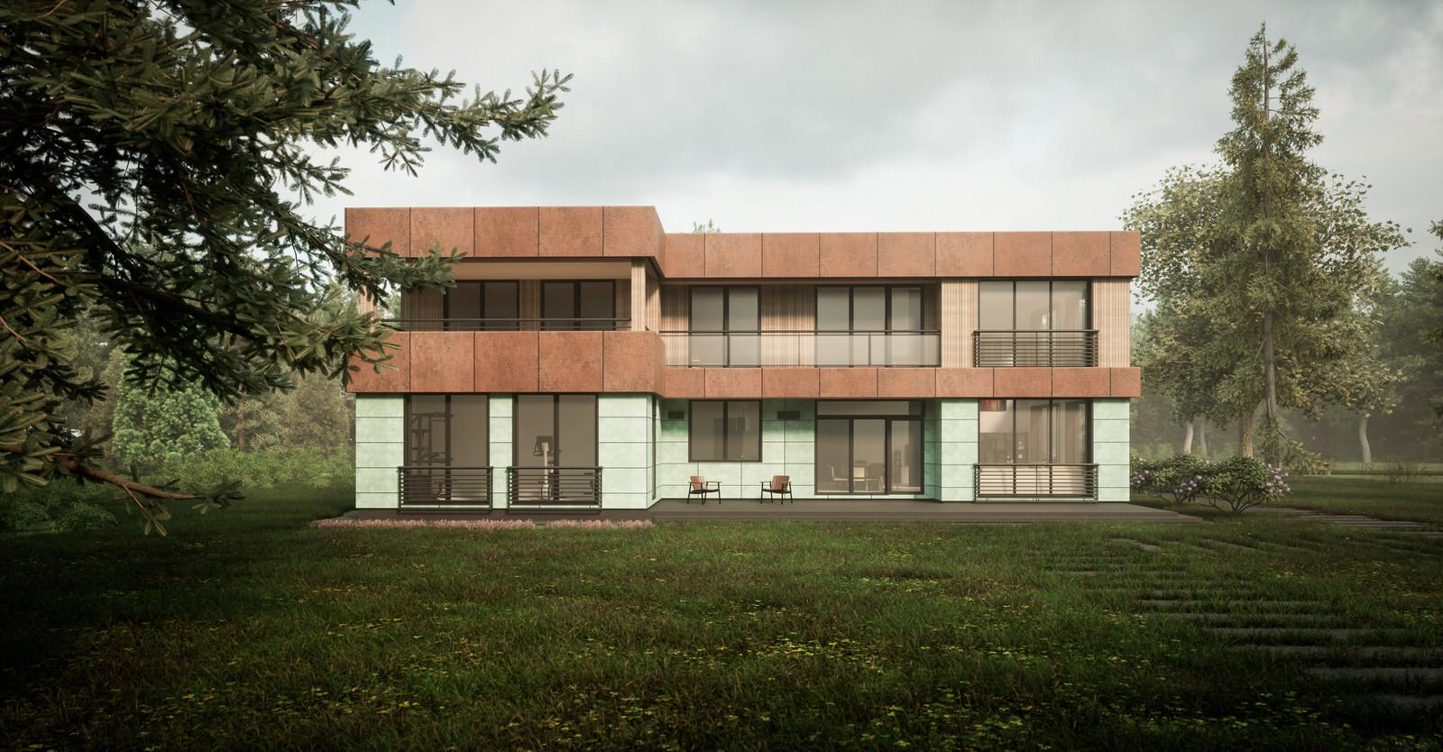 Задний двор