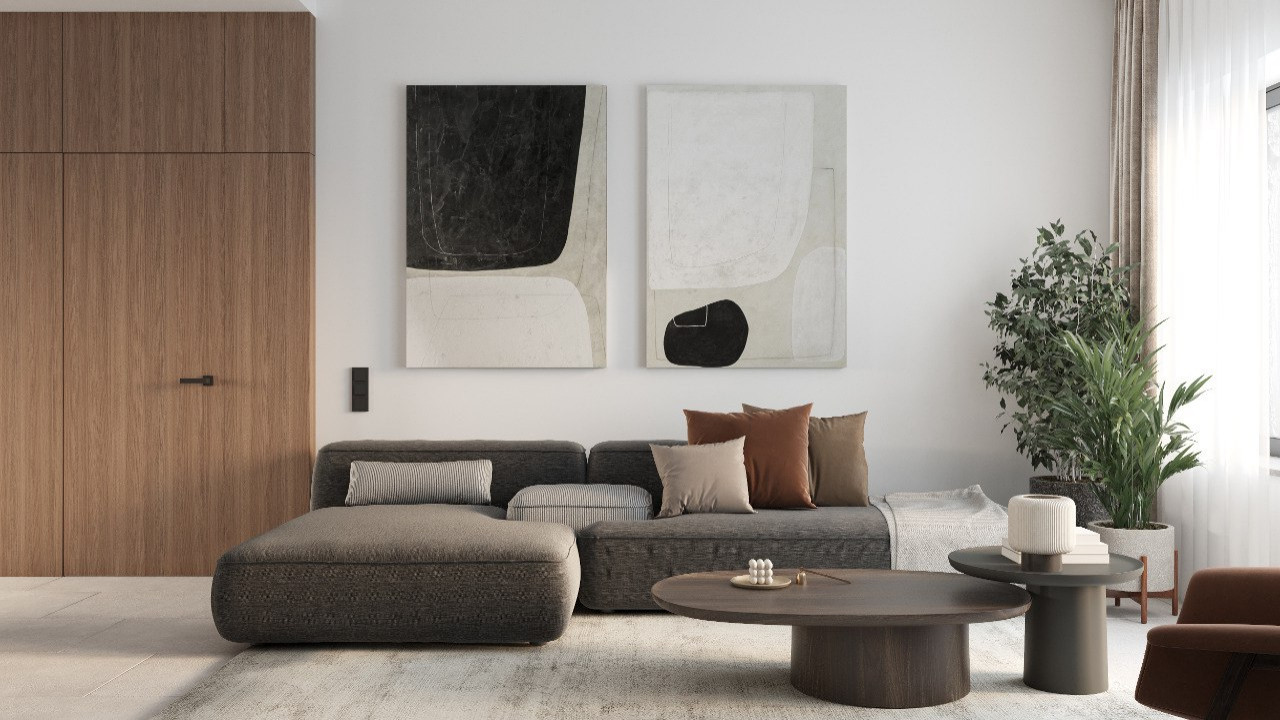 Обложка проекта: Интерьер загородного дома в Ленинградской области