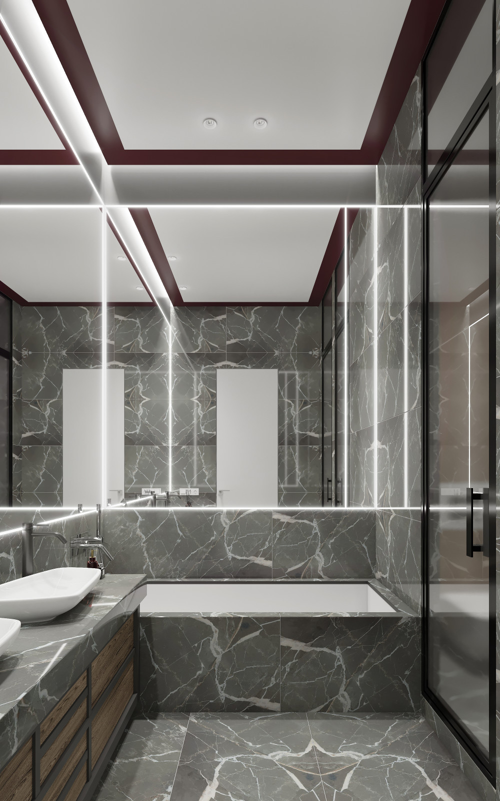 Мастер ванная