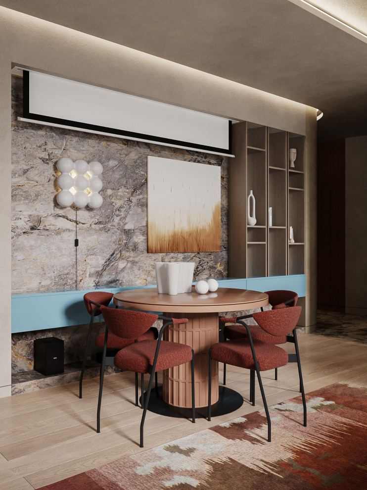 Обложка проекта: Москва, ЖК Монодом,118 м кв, 2024 год