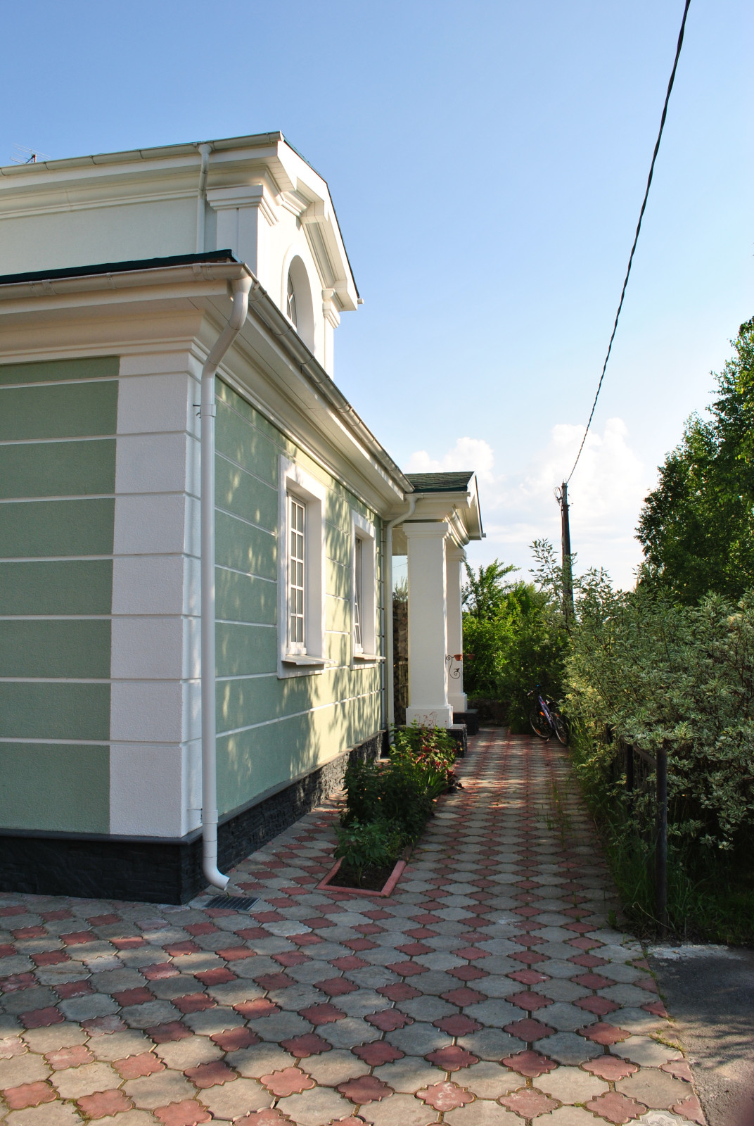 Дом после реконструкции в кп "Новый мир"