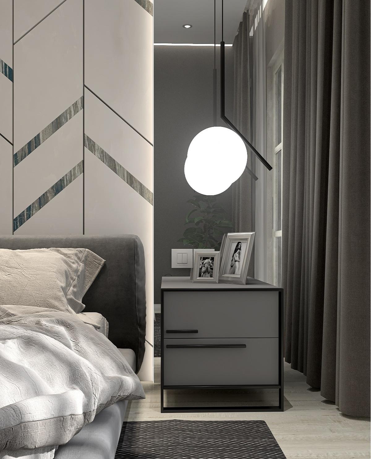 Трехкомнатная квартира в современном стиле