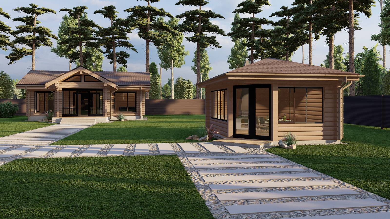 Дизайн-проект внутреннего интерьера дома и фасада