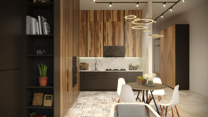 Интерьуры в стиле лофт