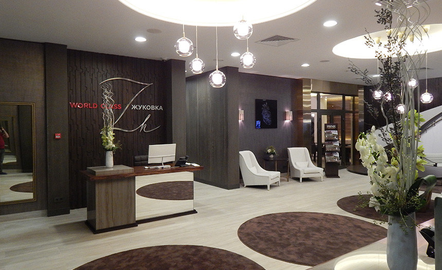 Ремонт фитнес клуба World Class на Жуковке по дизайн-проекту