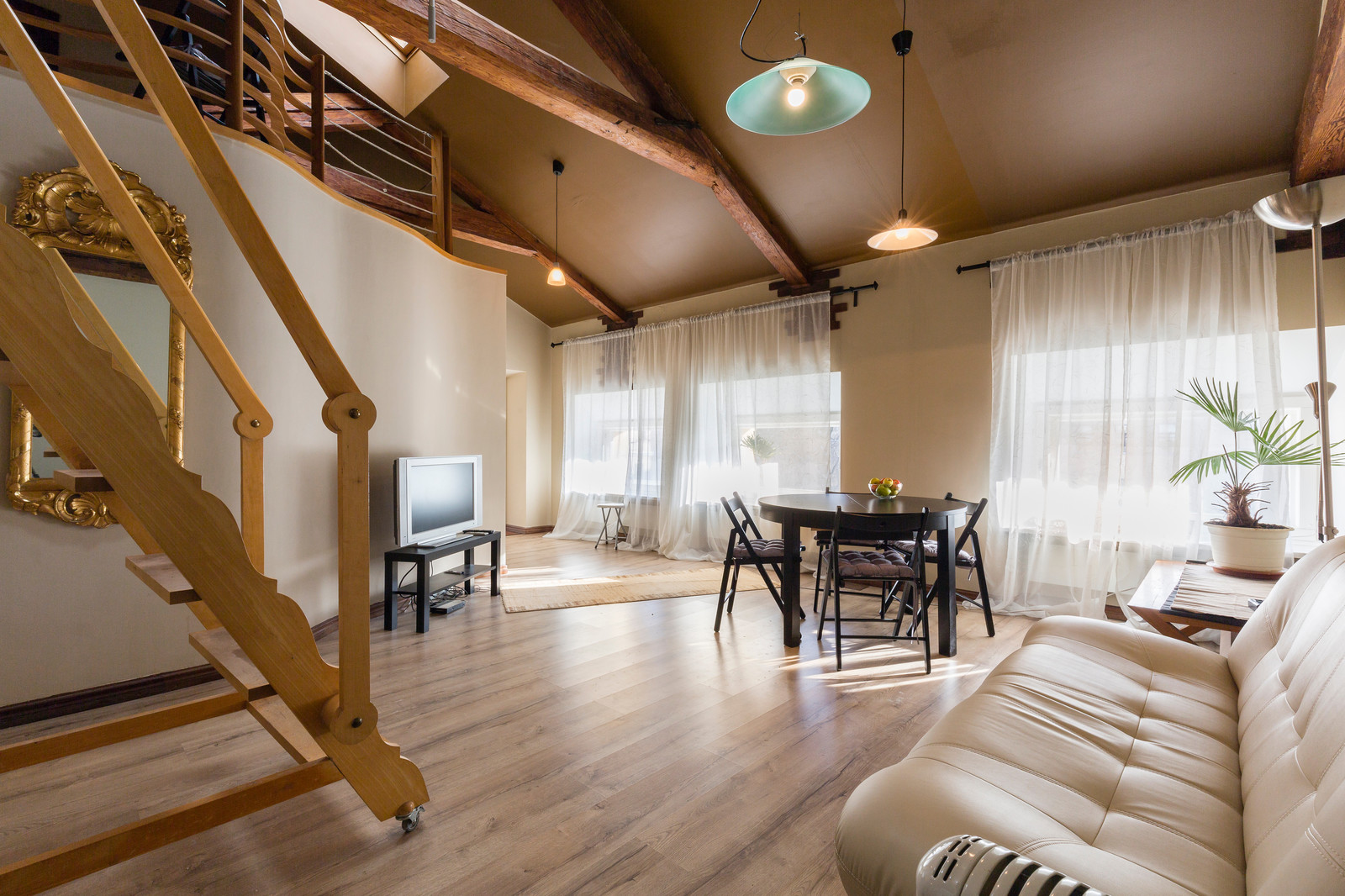 Двухуровневая квартира на Фонтанке