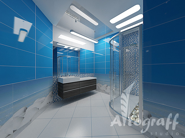 Обложка проекта: Ванные комнаты в квартире на Ключевской