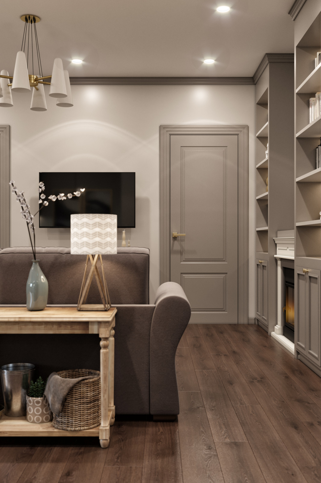 Дизайн-проект в ЖК "Богемия"