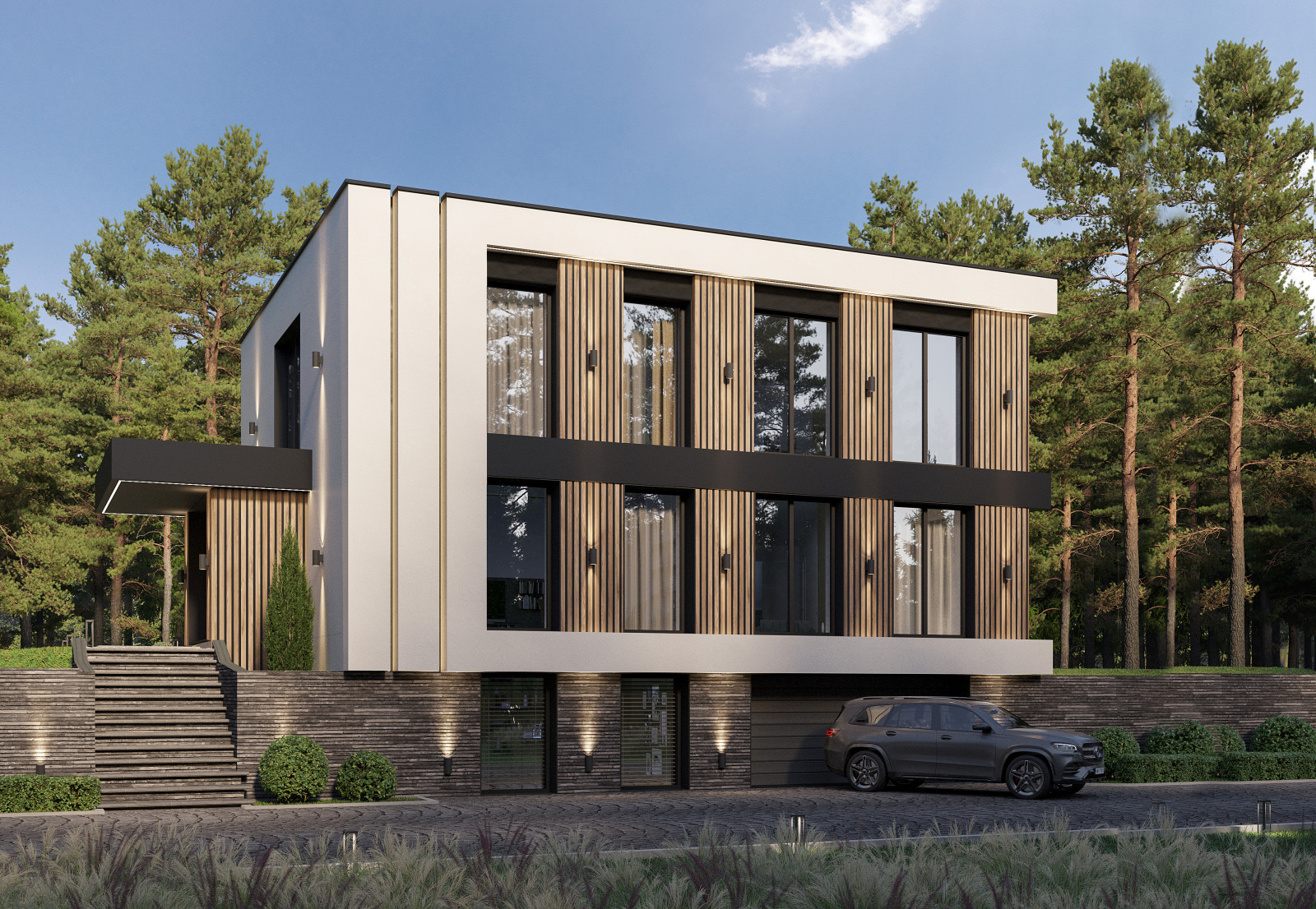 Обложка проекта: Реконструкция жилого дома #Mansky_UpdateHouse