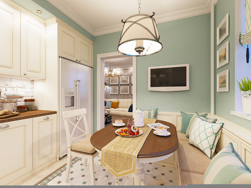 Современная классика в обычной квартире