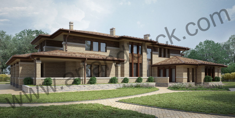 Загородный дом в стиле Прерий