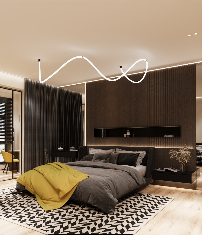 Спальня в современном стиле