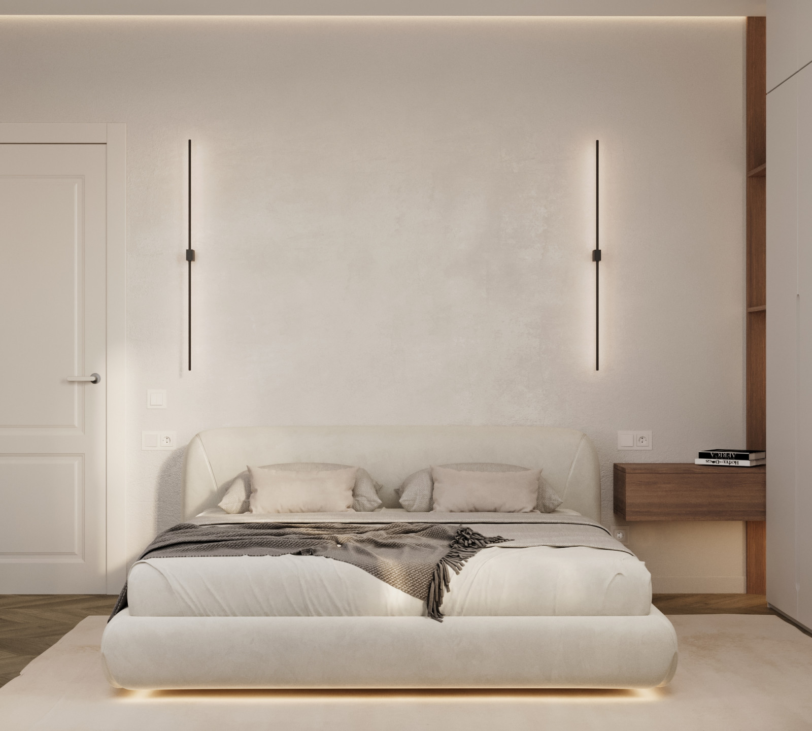 Дизайн двухкомнатной квартиры в современном стиле