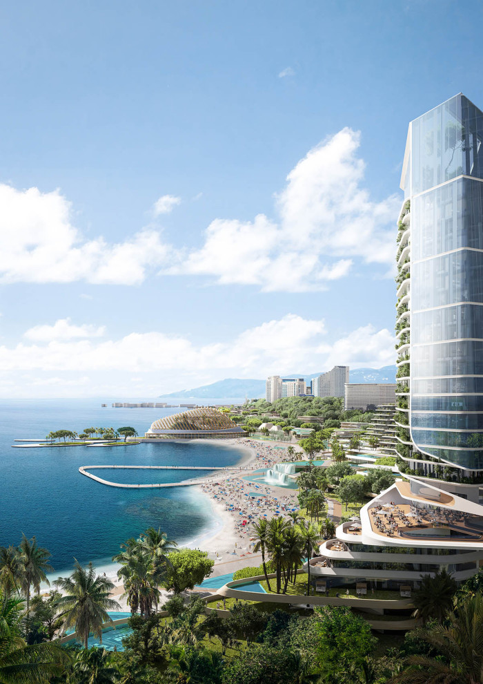 Обложка проекта: Центральная набережная г.Сочи