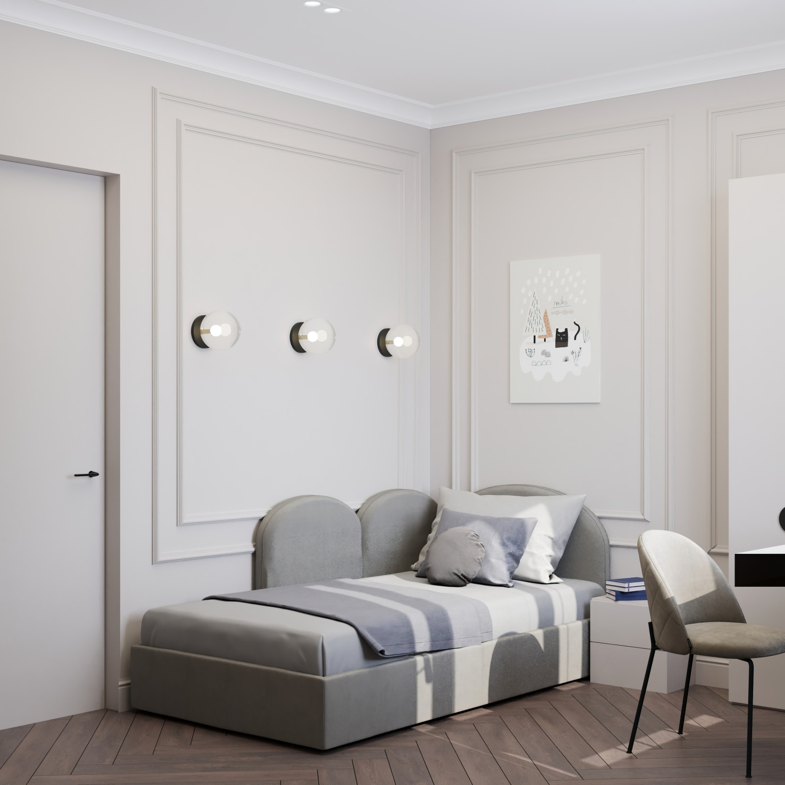 Квартира неоклассика