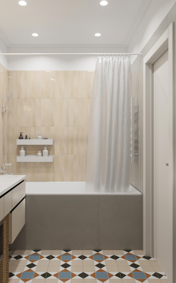 Интерьер с элементами винтажа