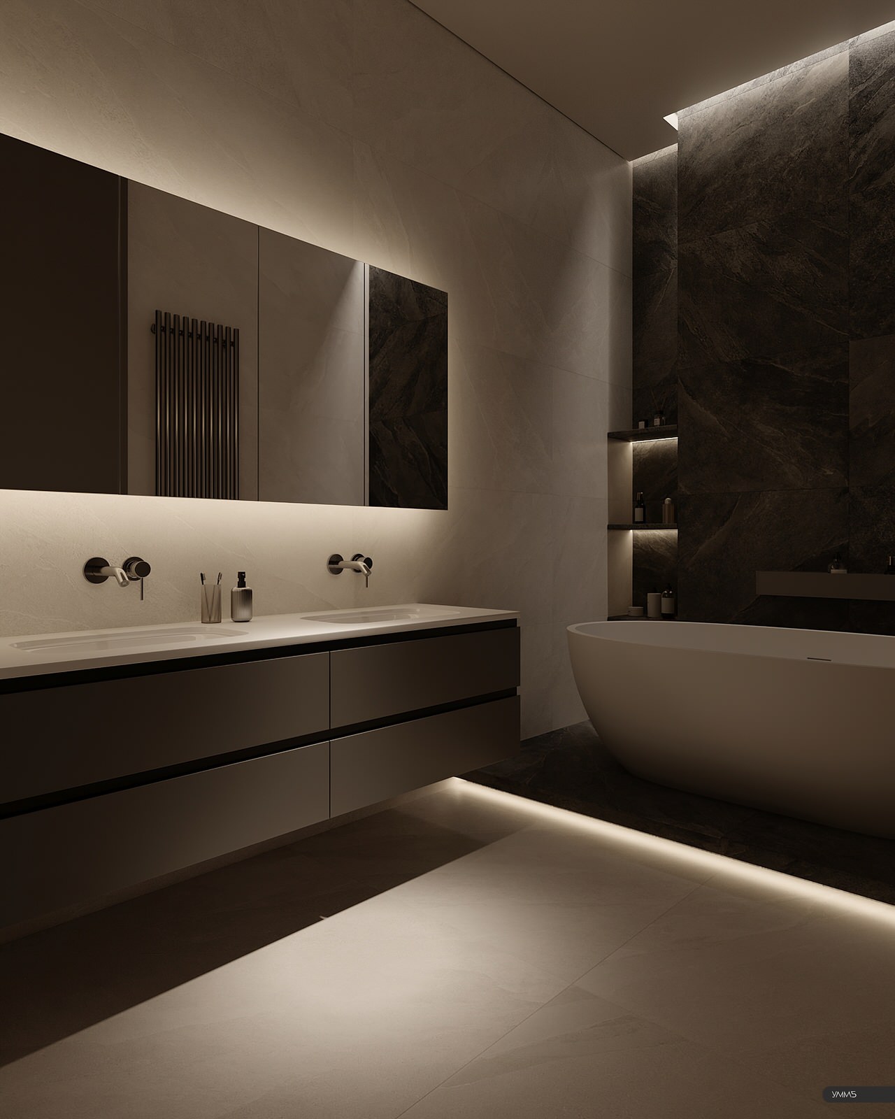 MIRA | Проект двухуровневой квартиры на проспекте Мира