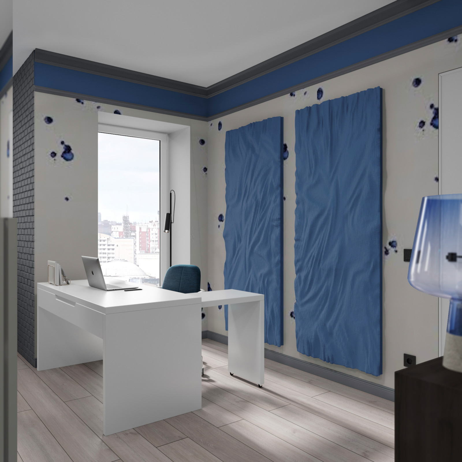 Рабочий кабинет в мкр. "Новая Жизнь"