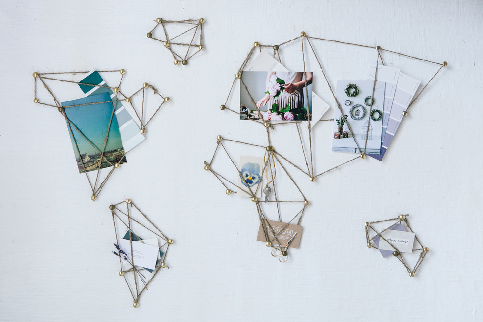 DIY: Карта мира — настенный декор своими руками