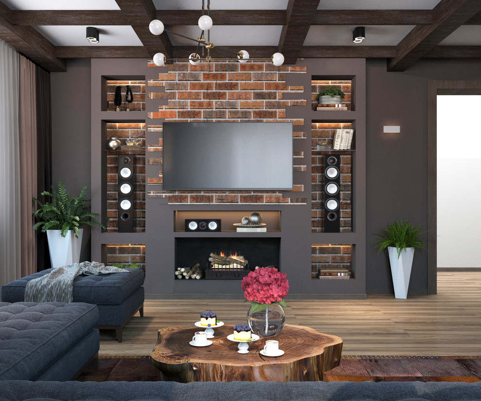 Дом в стиле лофт