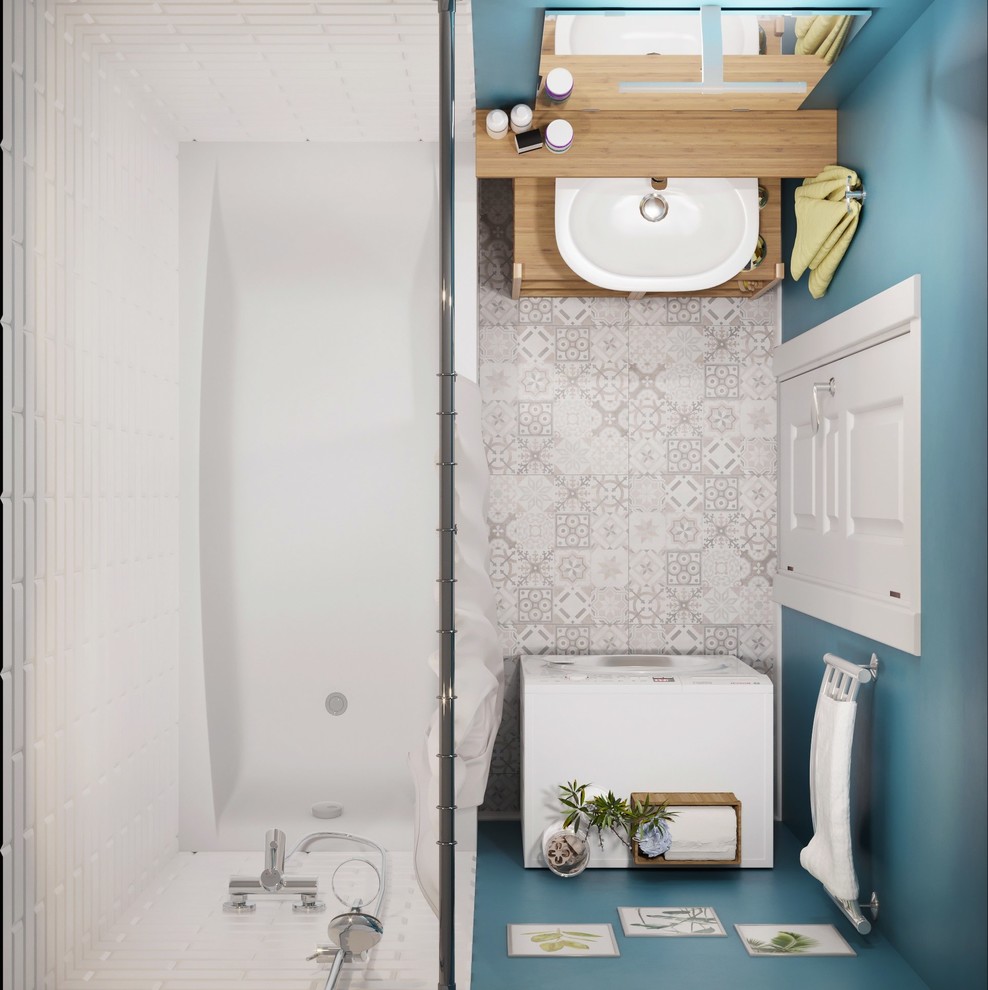 Дизайн квартиры в ЖК "Цветной бульвар", дизайн в скандинавском стиле