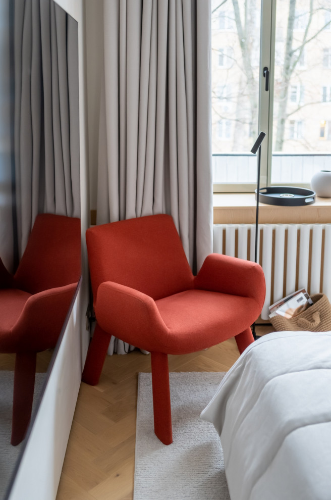 Вместительная спальня