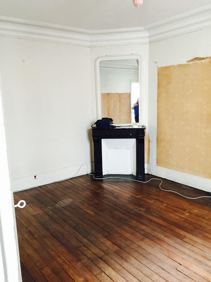 Houzz Франция: Квартира со стеклянной перегородкой, сделанной на заказ