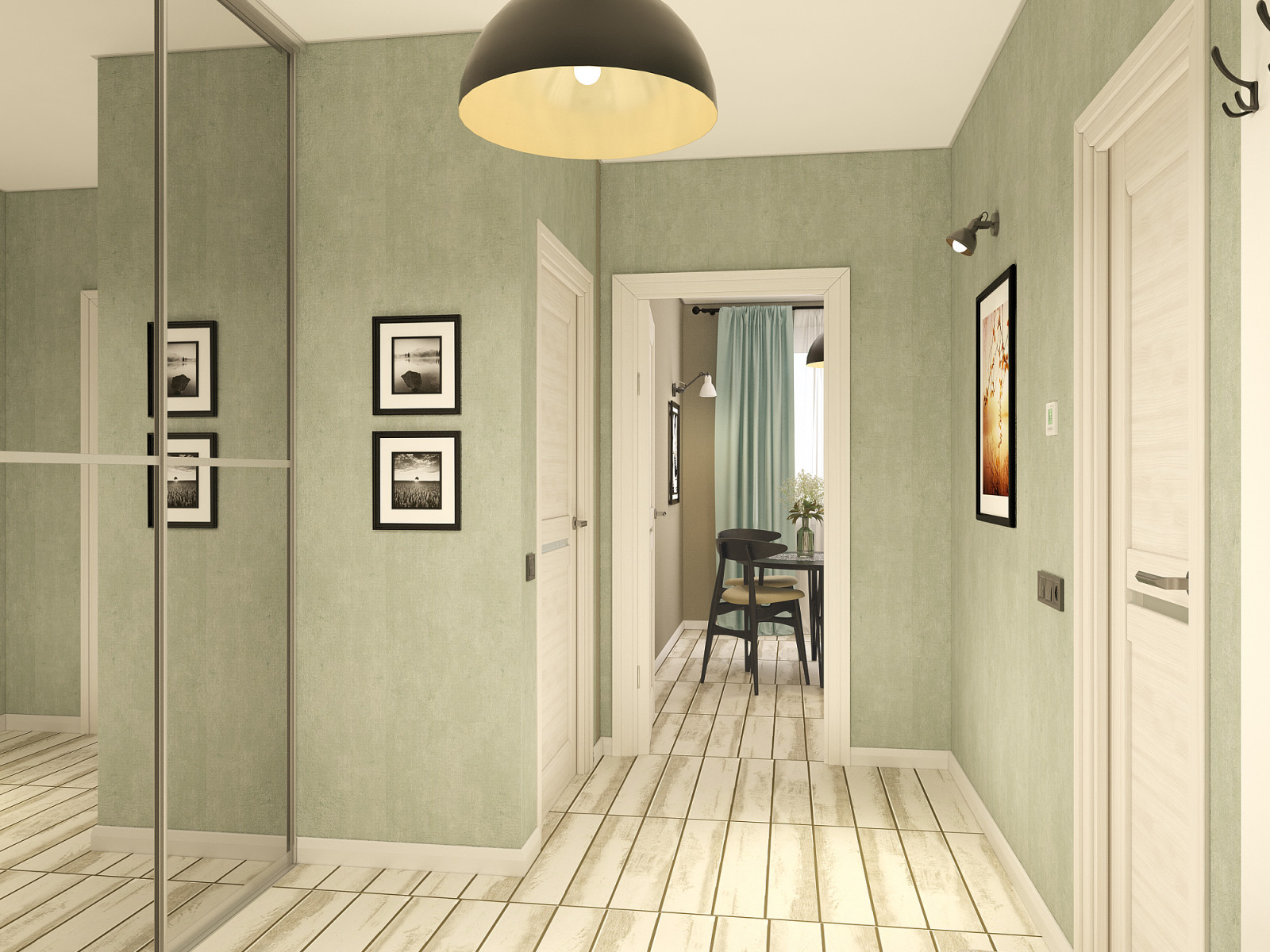 2-х комнатная квартира под аренду (в современном стиле)