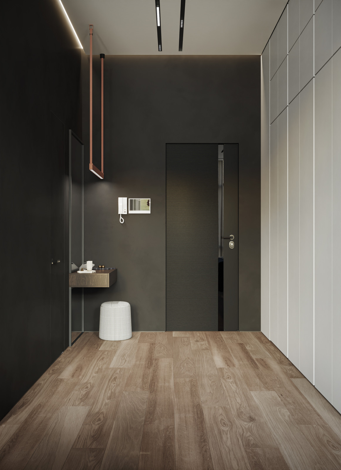 Входная группа и коридор