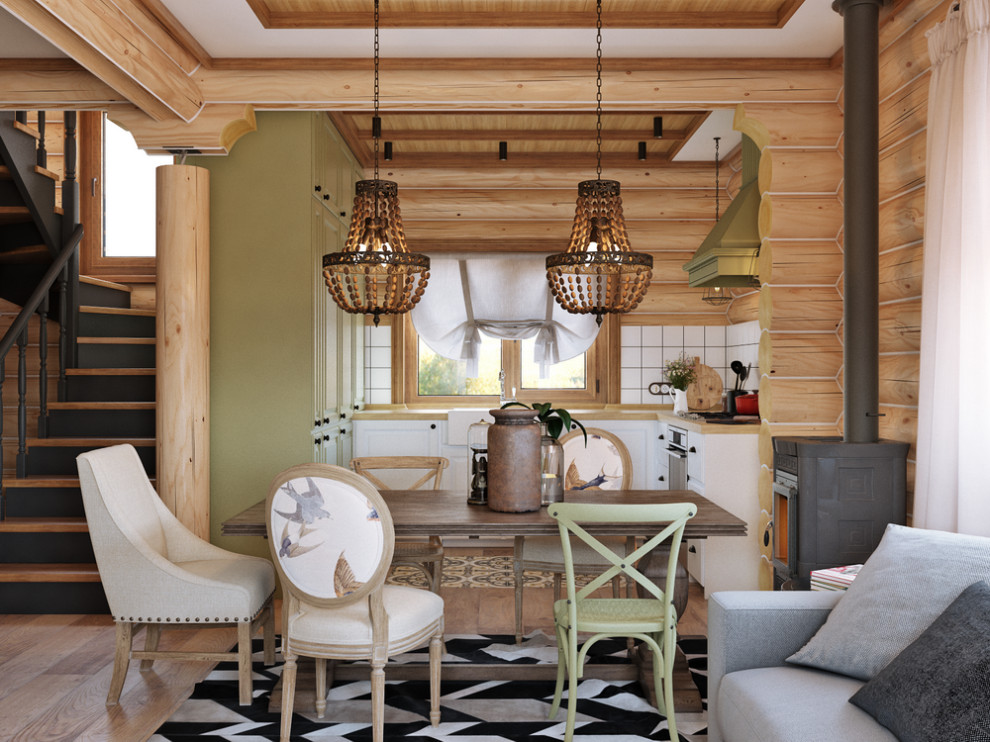 Частный деревянный дом