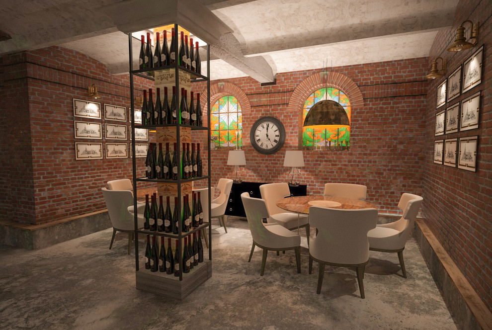 Дизайн-проект винного магазина от  «Strekoza Design»