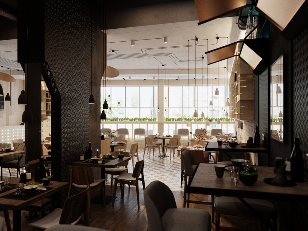 Дизайн-проект кафе «Basement»