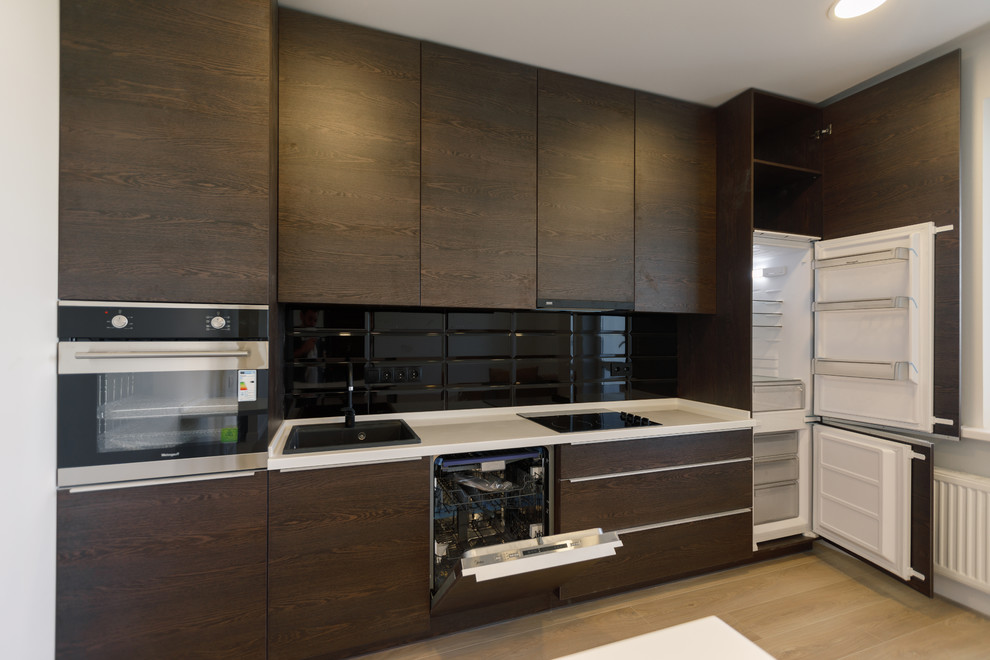 Современный интерьер, квартира для молодой семьи