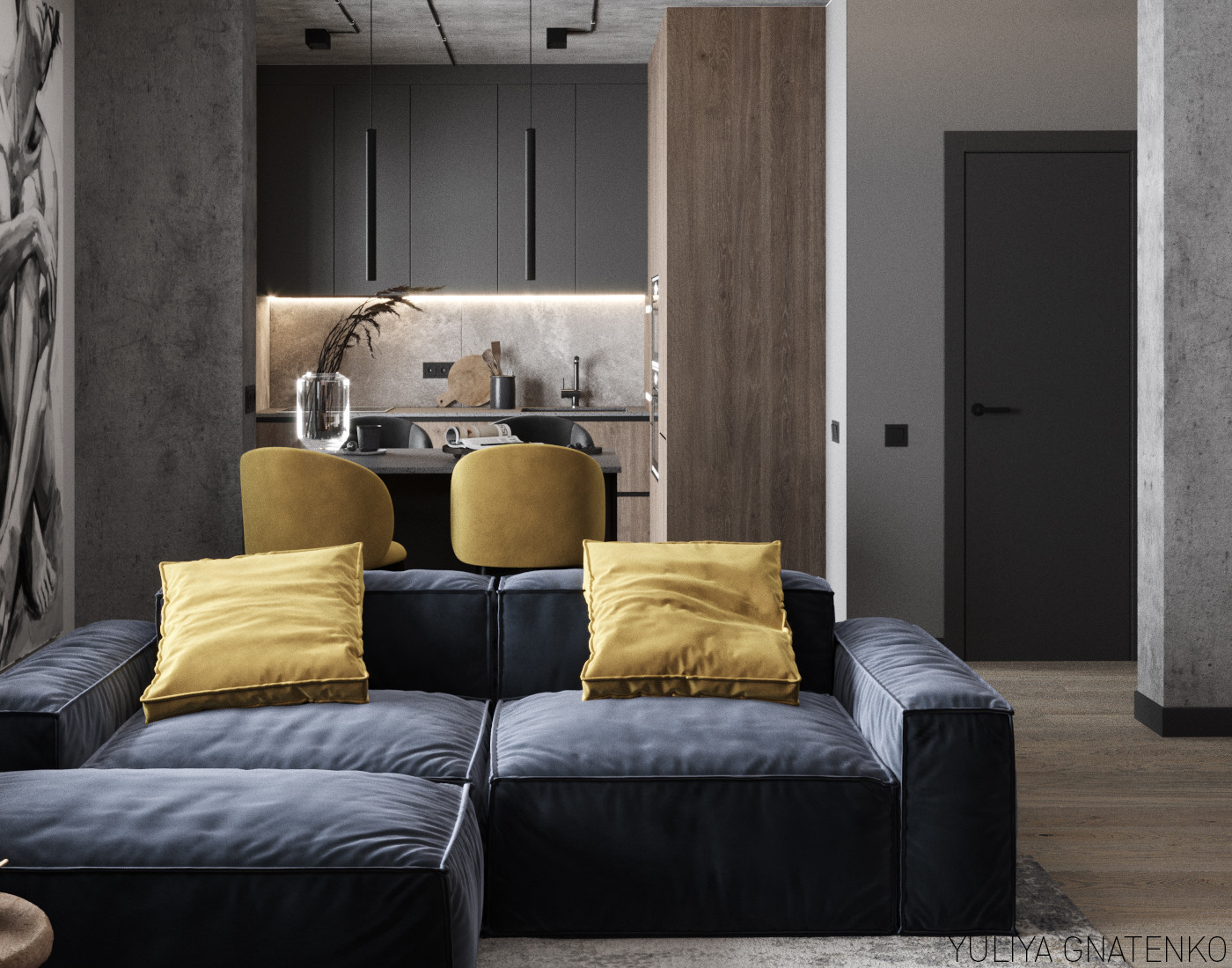 Обложка проекта: Loft в ЖК Пионерский для молодой девушки