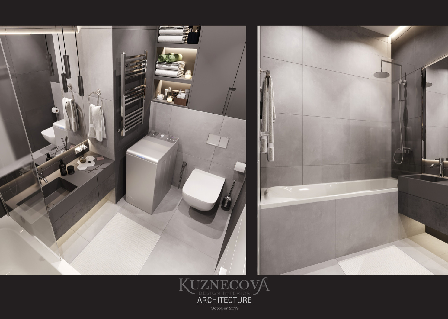 Дизайн проект квартиры 50 кв.м.