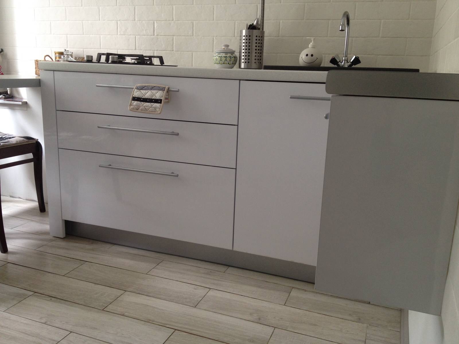 Вариант дизайна маленькой кухни