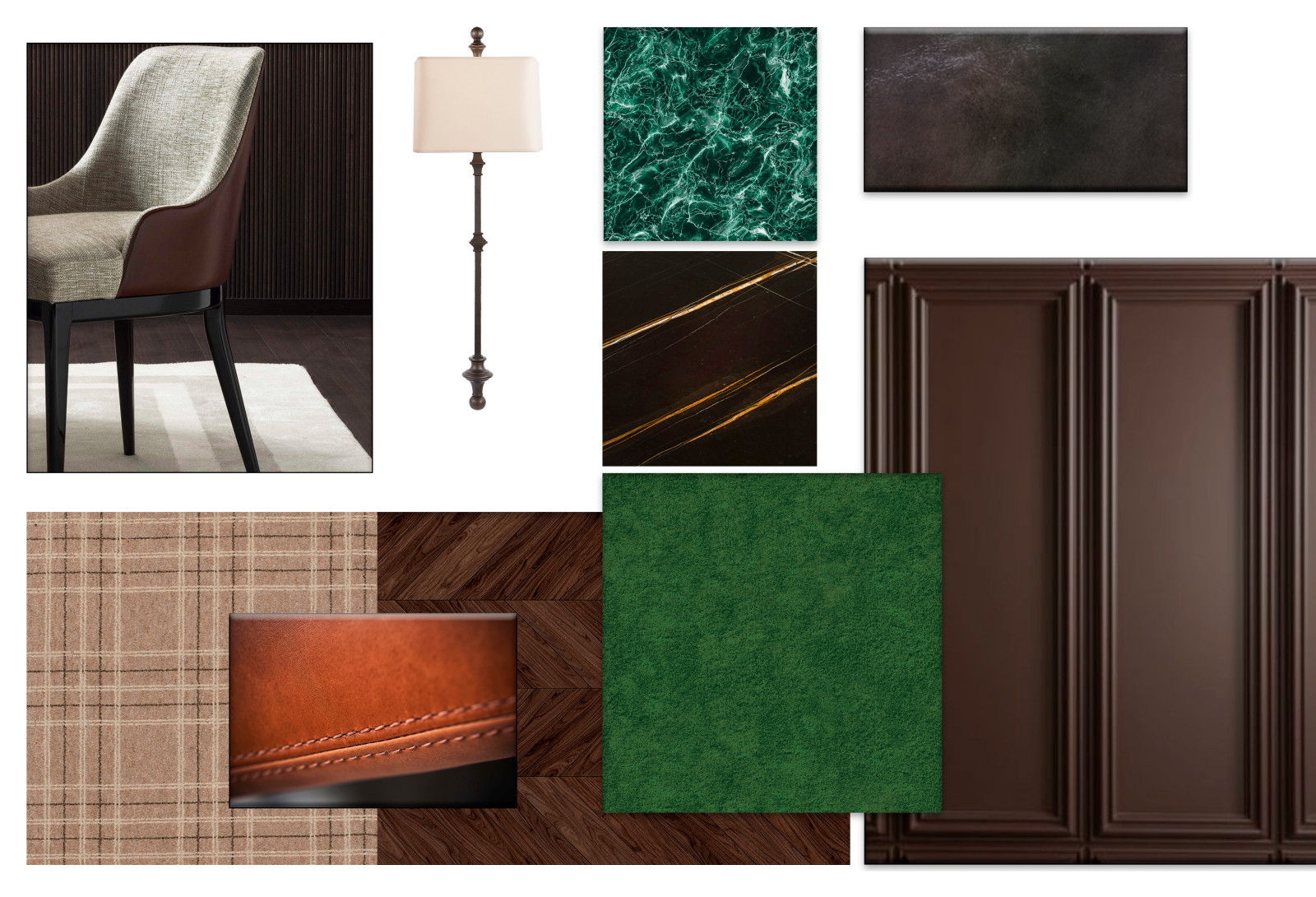 Коллажи к интерьерам (для вдохновения)