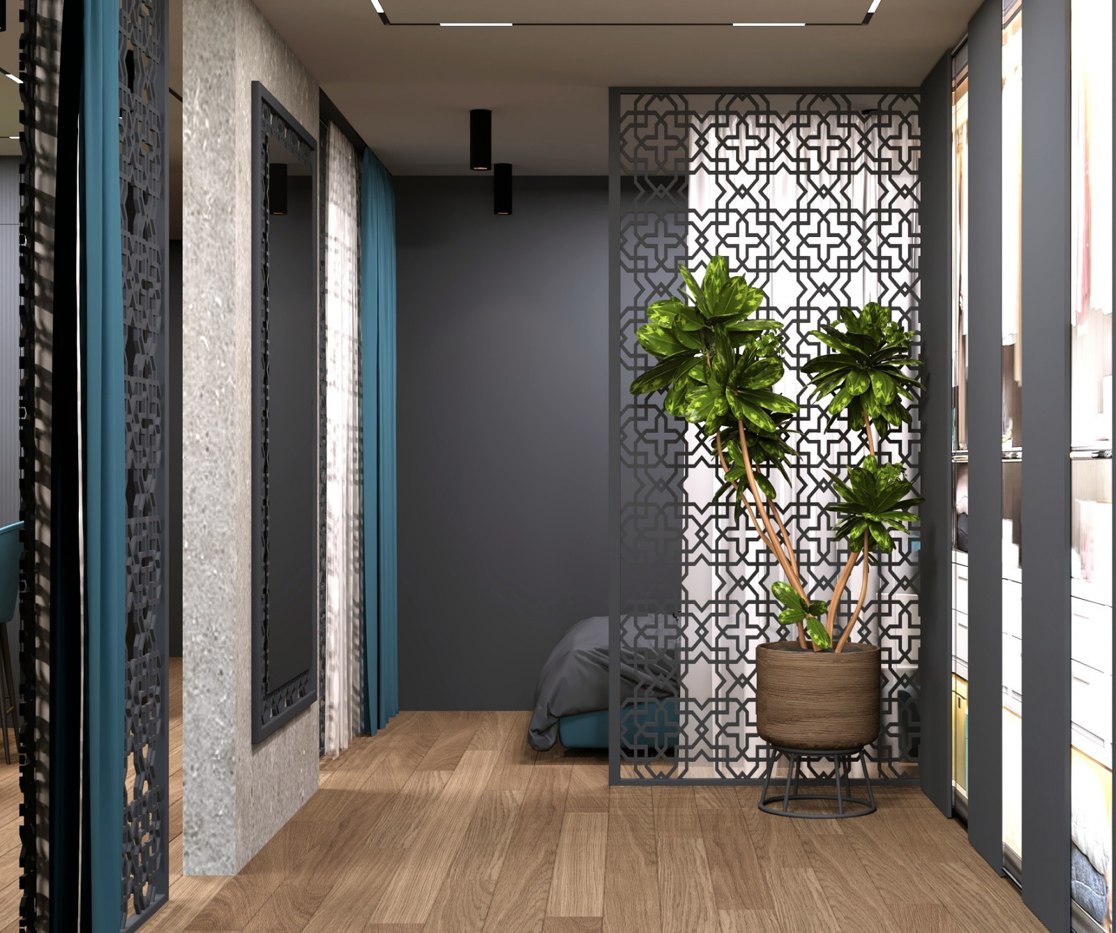 Дизайн проект квартиры в ЖК "Loft у озера"