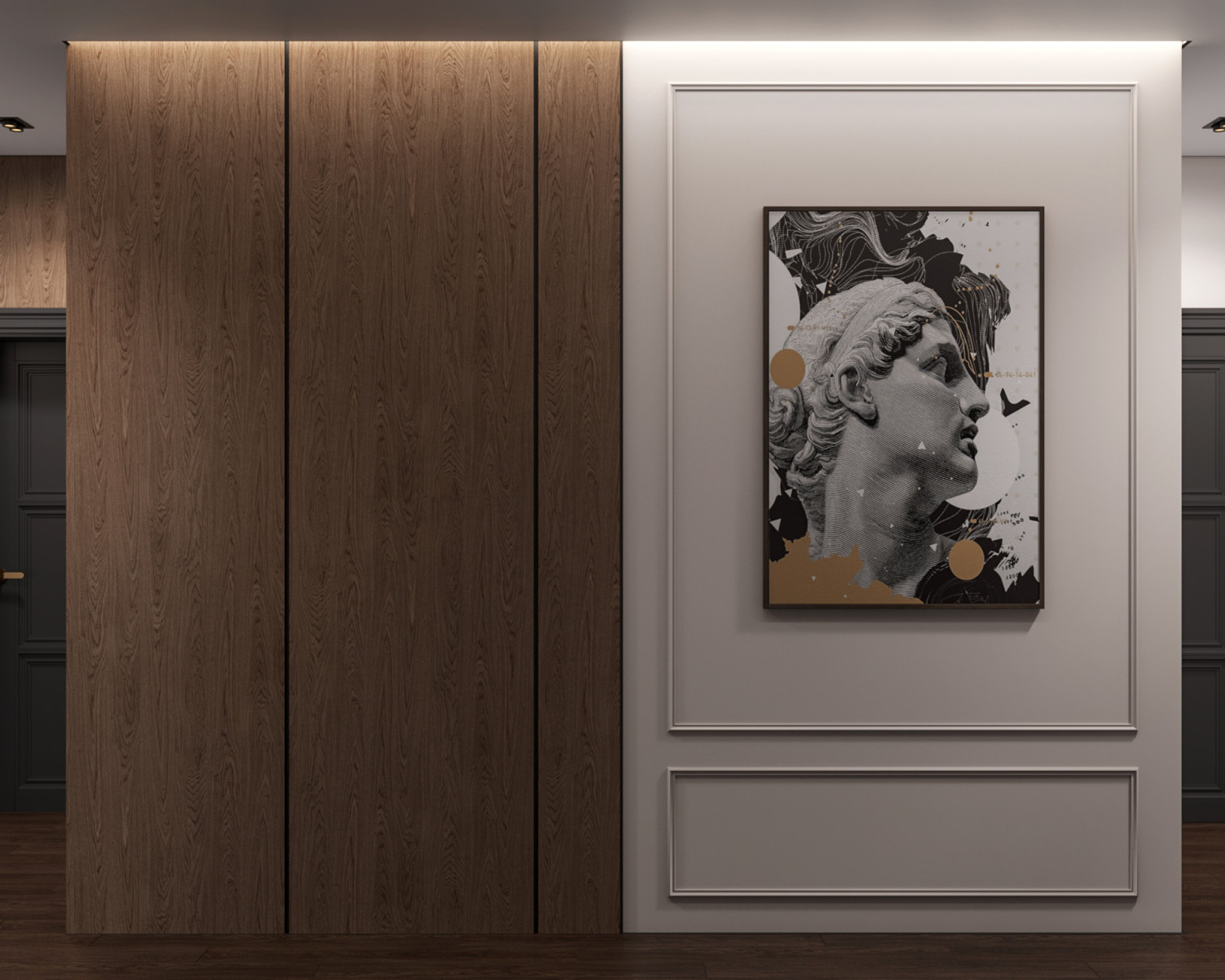 Дизайн проект загородного дома 110 кв.м.