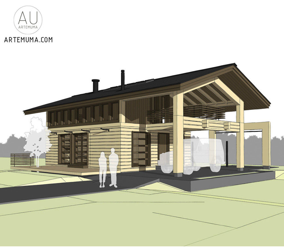 Обложка проекта: Дом в Воскресенках