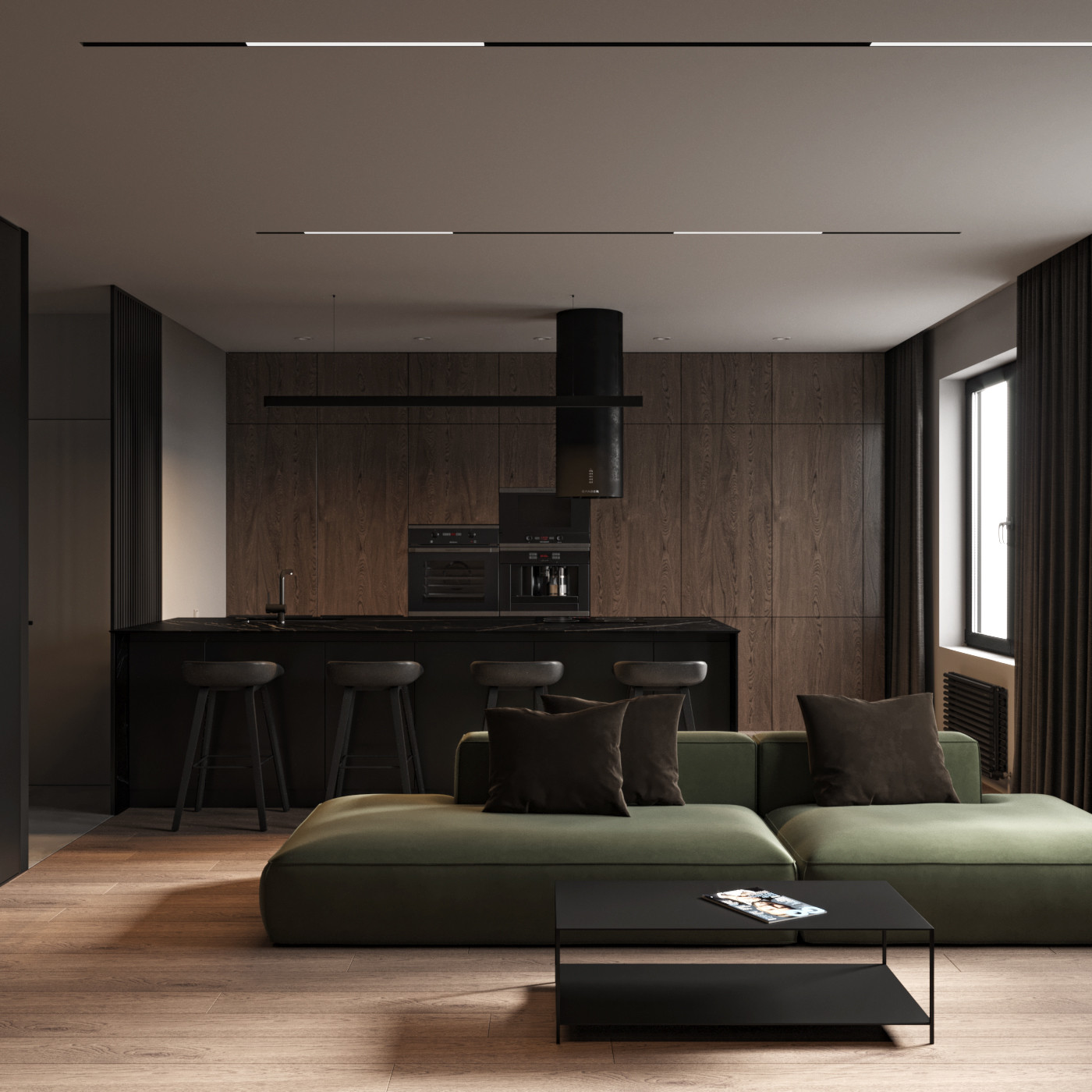 Дизайн-проект ЖК Лучи