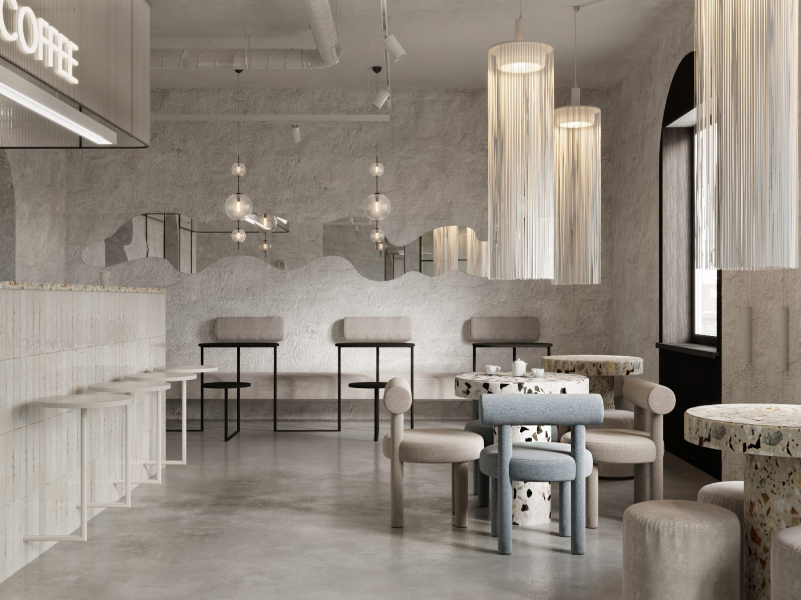 Обложка проекта: Дизайн-проект кафе в г.Крым