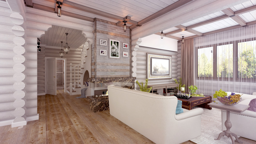 Лесной домик в стиле прованс